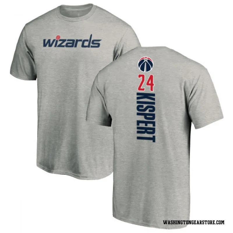 Men's Corey Kispert Washington Wizards Ash Backer T-Shirt